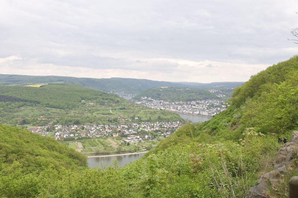 Aussicht bei Wanderungen durch die Weinberge